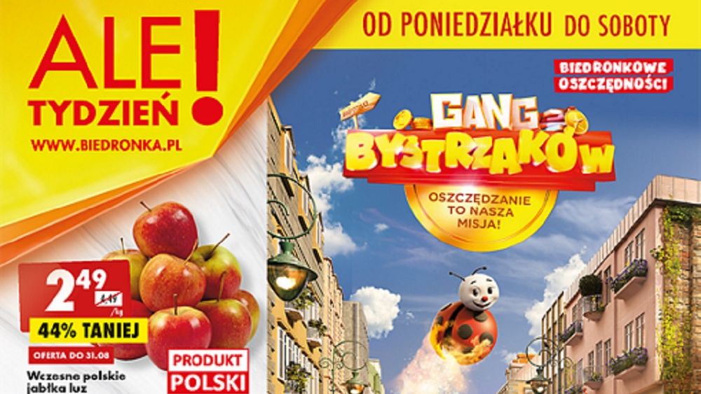 Biedronka gazetka od 29.08 22 - poniedziałku 29 sierpnia