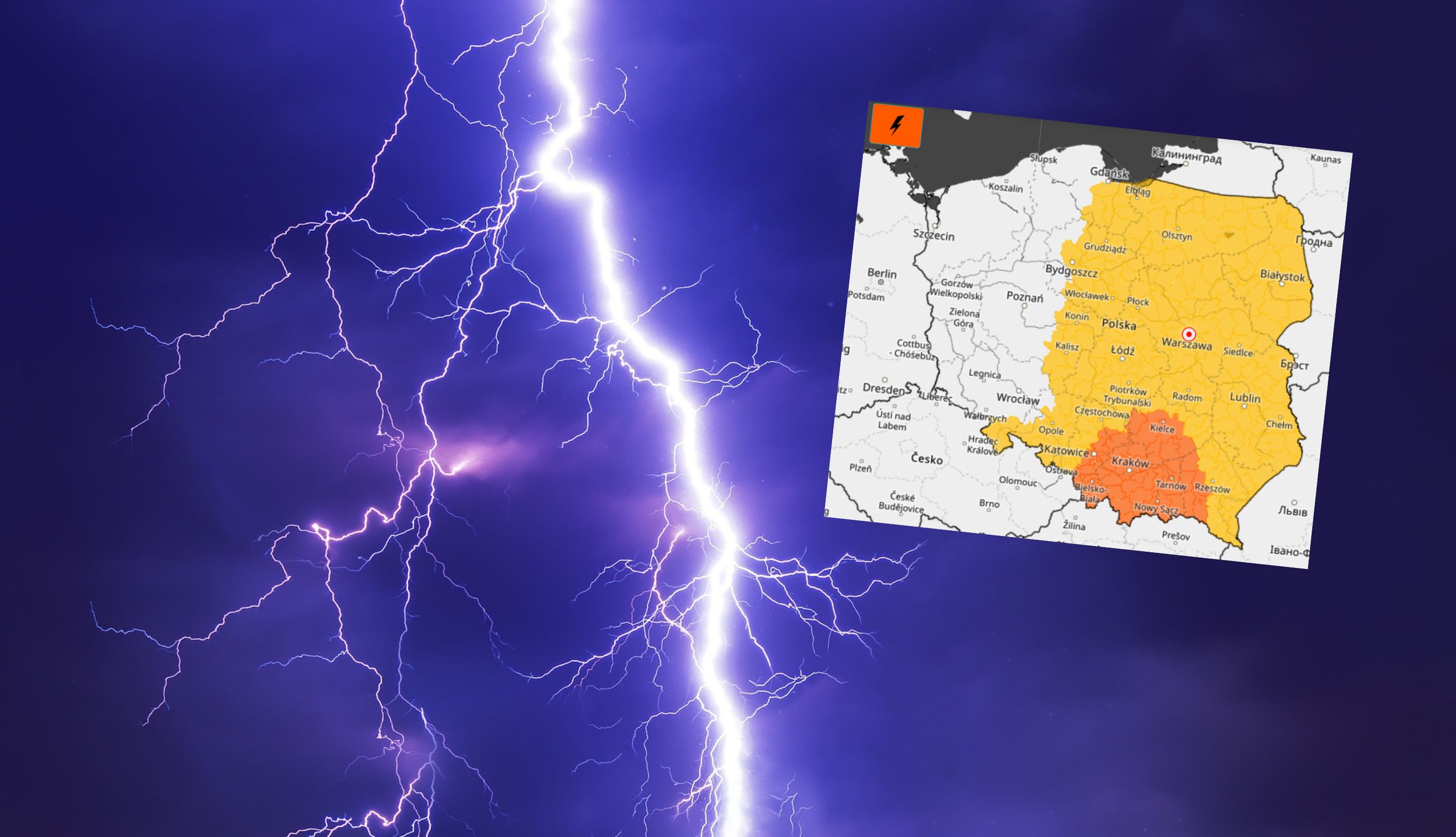 Na horyzoncie prawdziwy koszmar. Ta mapa budzi przerażenie