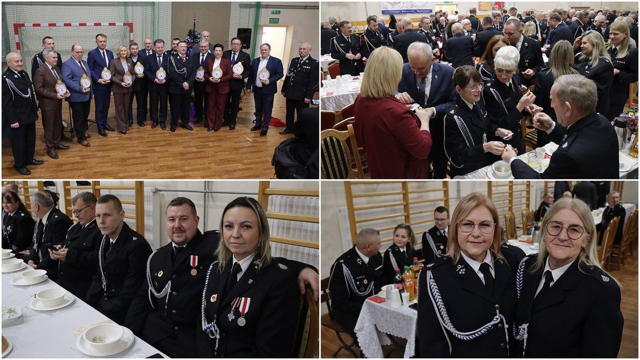Fabianki: Spotkanie wigilijne 2025 strażaków w Cypriance