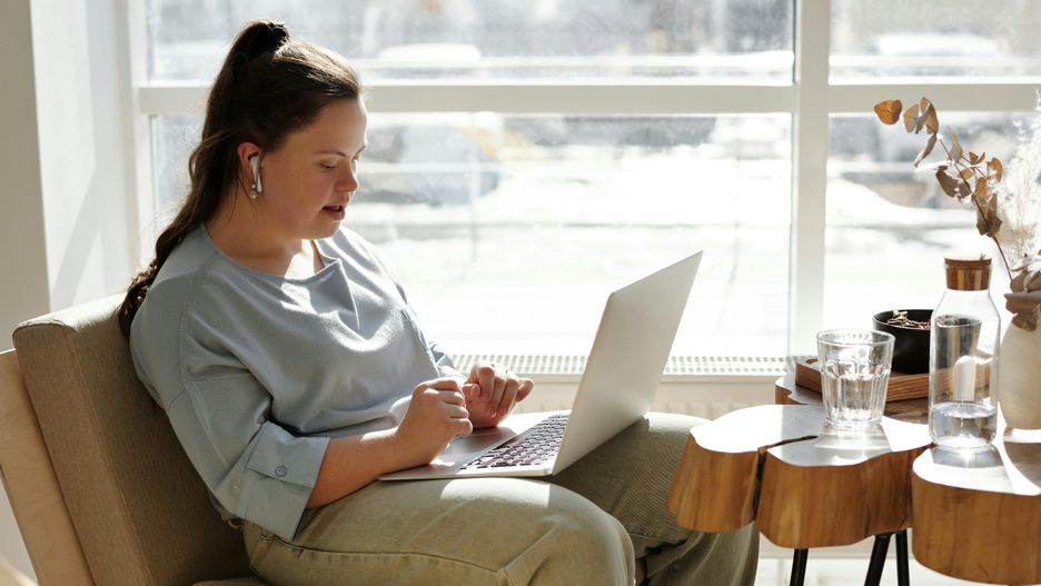 Kobieta z zespołem Downa