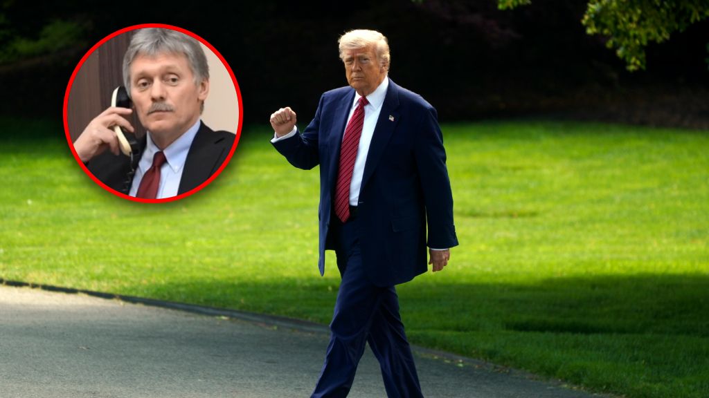 Rzecznik Kremla wyśmiał Donalda Trumpa