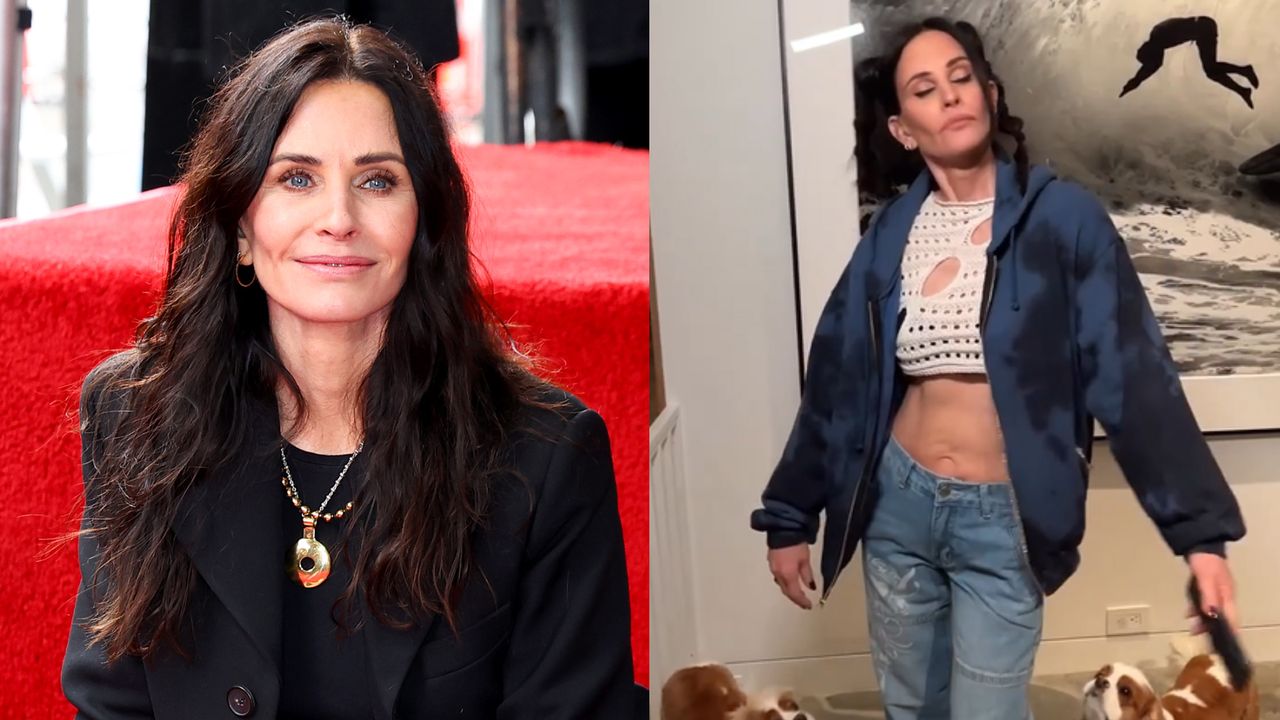 Courtney Cox stosuje konkretną dietę (fot. Getty Images, Instagram)