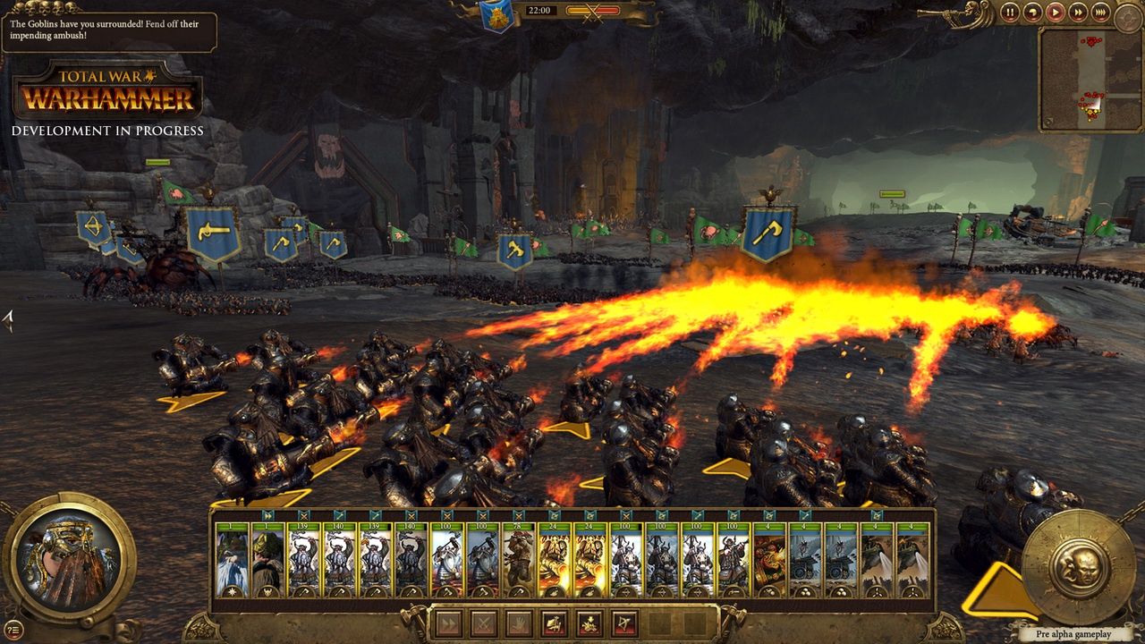 Total War: Warhammer - miotacze płomieni
