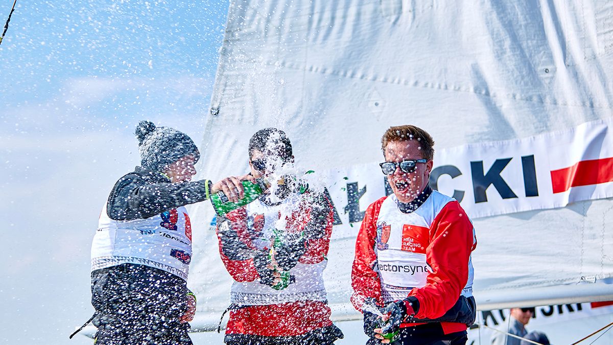 załoga HRM Racing Team w składzie Krzysztof Małecki, Jakub Padzik i Mateusz Gołaszewski