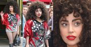 Lady Gaga w trwałej, z grubymi brwiami! (FOTO)