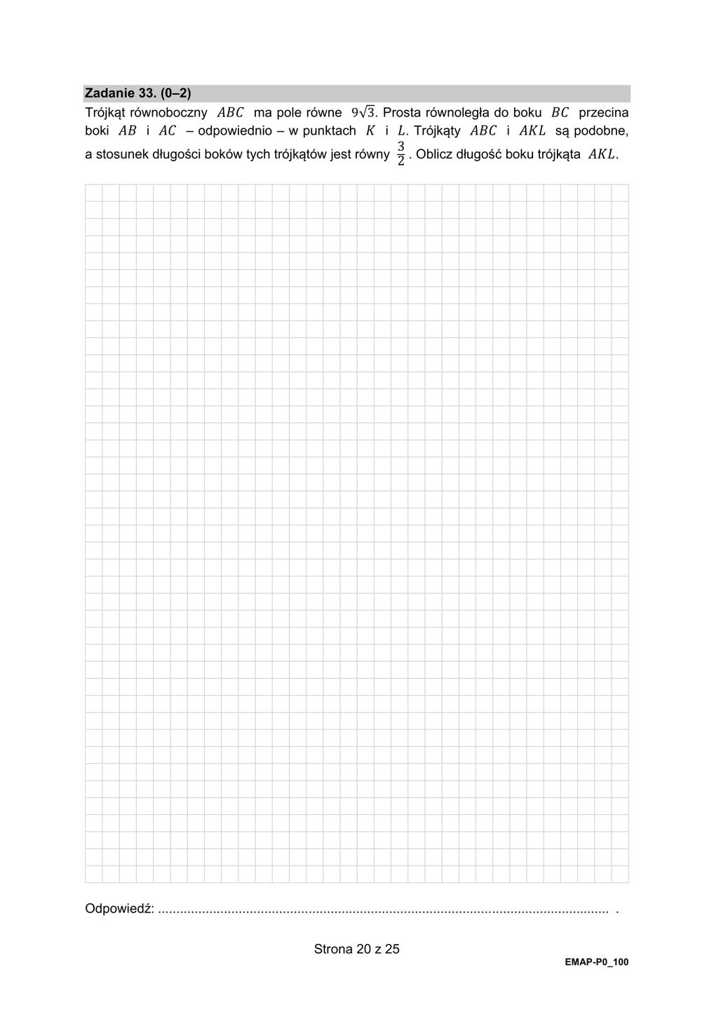 Matura z matematyki 2021. Arkusze CKE na poziomie podstawowym. 