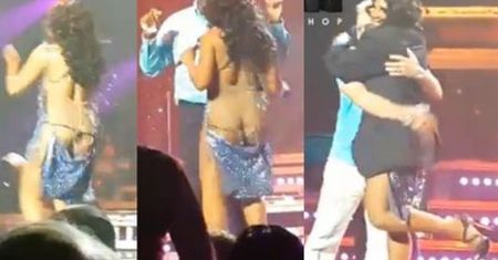 GOŁY TYŁEK Toni Braxton!
