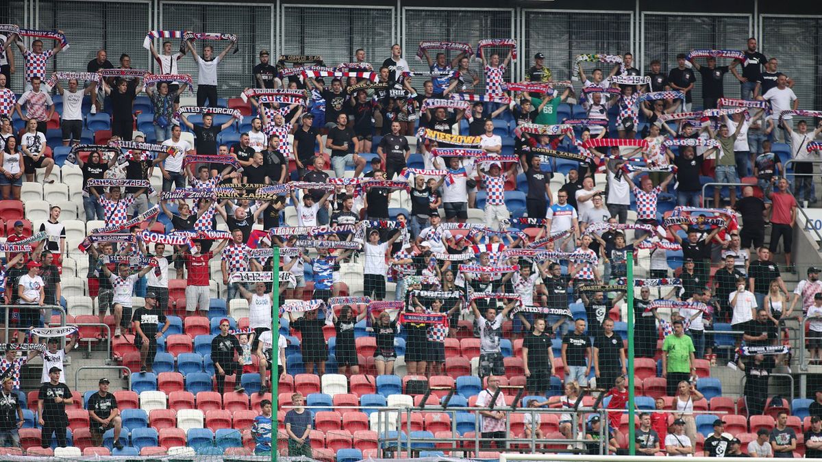 kibice Górnika Zabrze