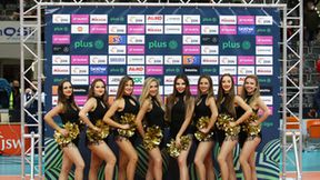 Liga Mistrzów: Cheerleaders ERGO Śląsk podczas meczu Jastrzębski Węgiel - Knack Roeselare (galeria)