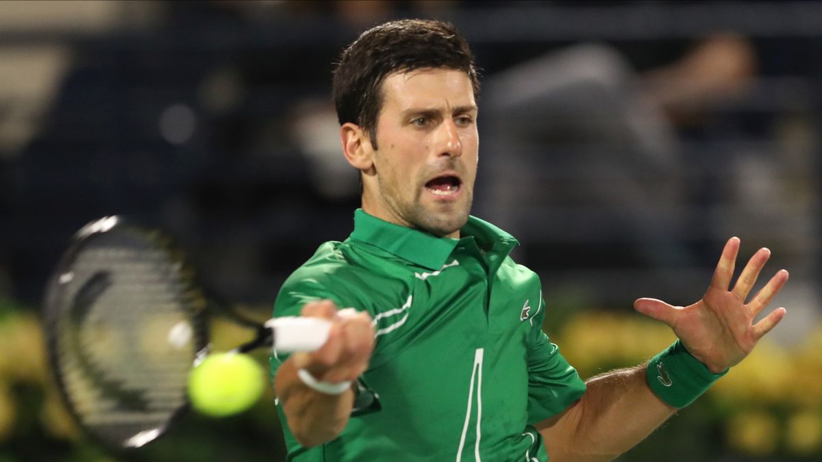 PAP/EPA / ALI HAIDER / Na zdjęciu: Novak Djoković