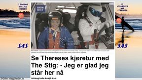 Therese Johaug została pilotem Stiga. Po wyjściu z samochodu żałowała tej decyzji