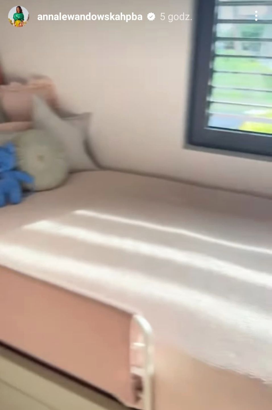 Anna Lewandowska pokazała pokój córek