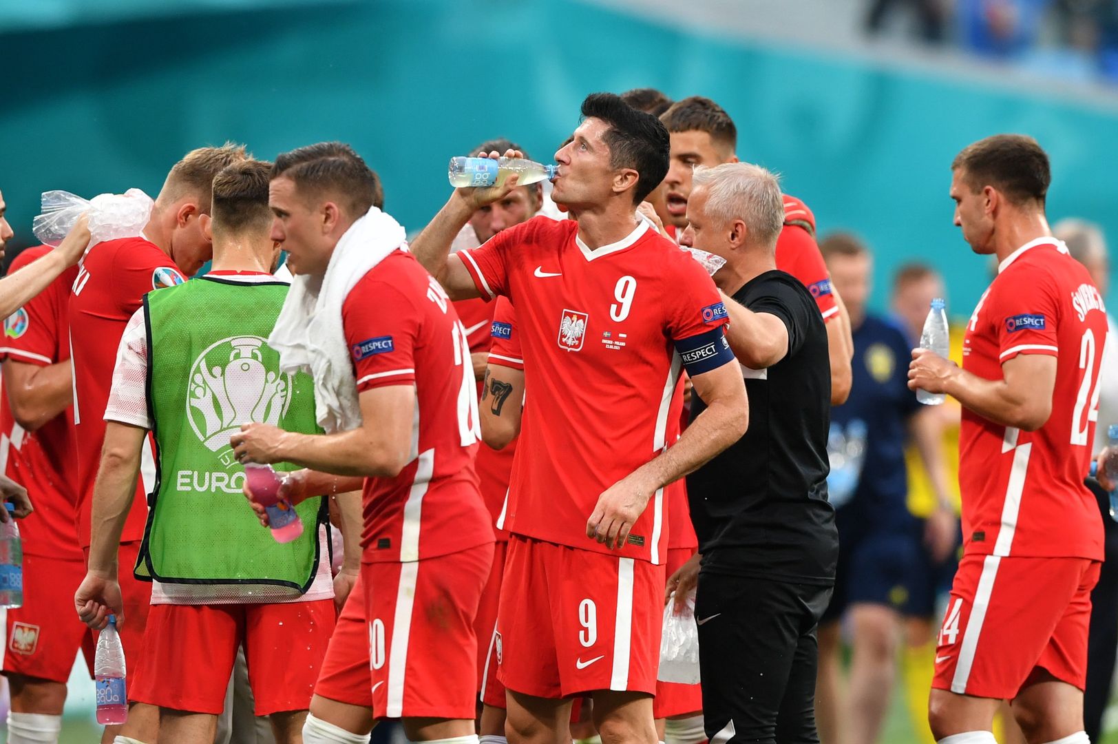 Tak polscy piłkarze relaksowali się po meczu ze Szwecją na Euro 2020