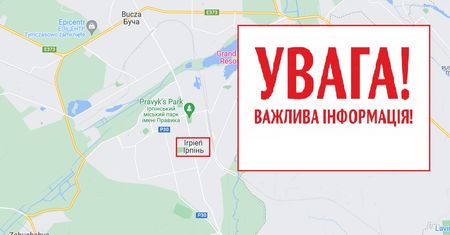 Szpital w Irpieniu. "Odkryto potężną bombę lotniczą"