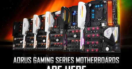 Gigabyte zapowiada 6 płyt głównych Aorus