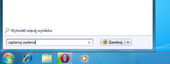 Jak zaplanować automatyczne czyszczenie dysku w Windows 7? 2