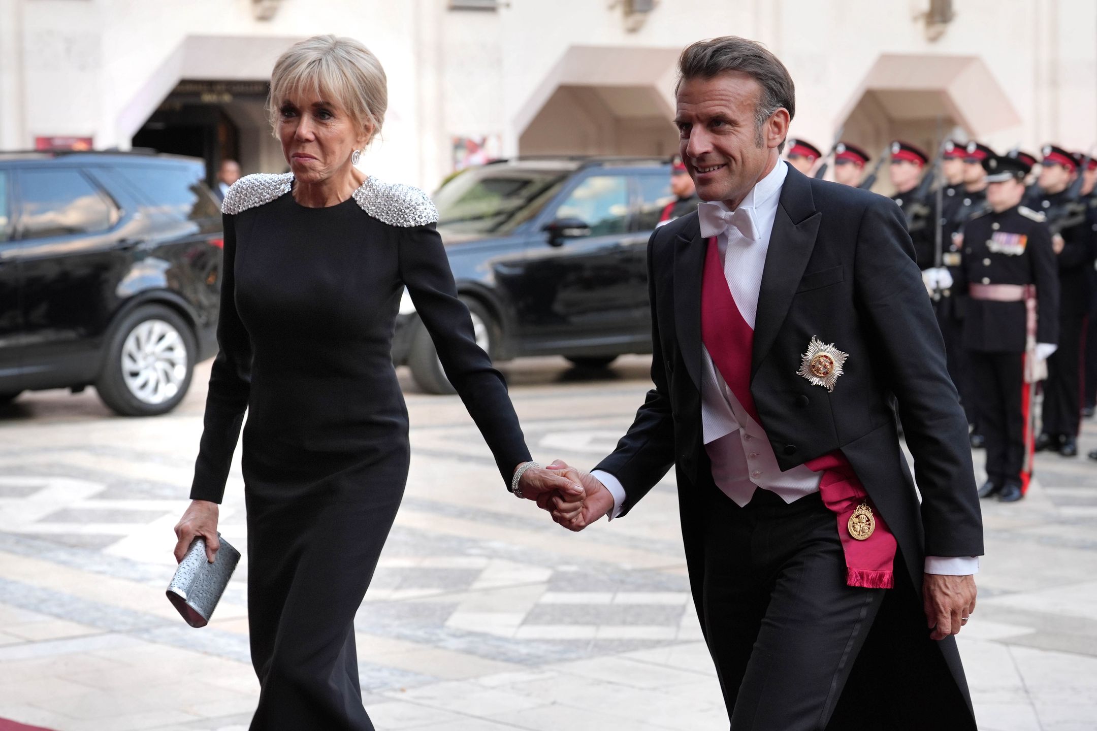 Emmanuel Macron i Brigitte Macron