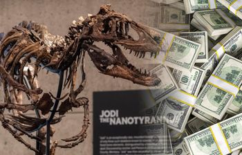 12 minut wystarczyło. Szkielet dinozaura sprzedany za fortunę