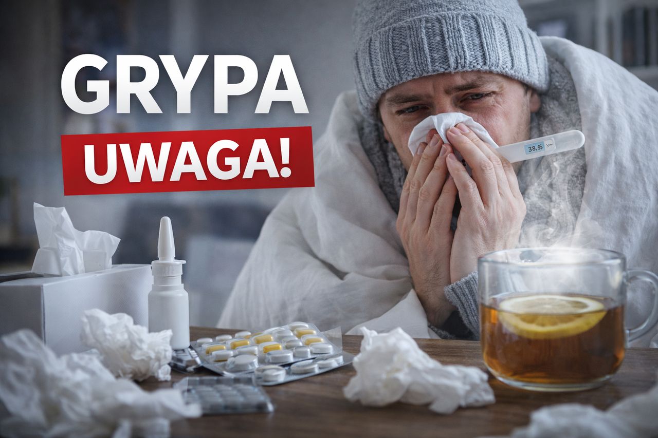 Rośnie liczba osób chorujących na grypę