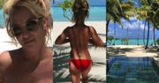 Britney Spears świętuje odzyskanie wolności, prężąc się w NAGIEJ SESJI nad oceanem (ZDJĘCIA)