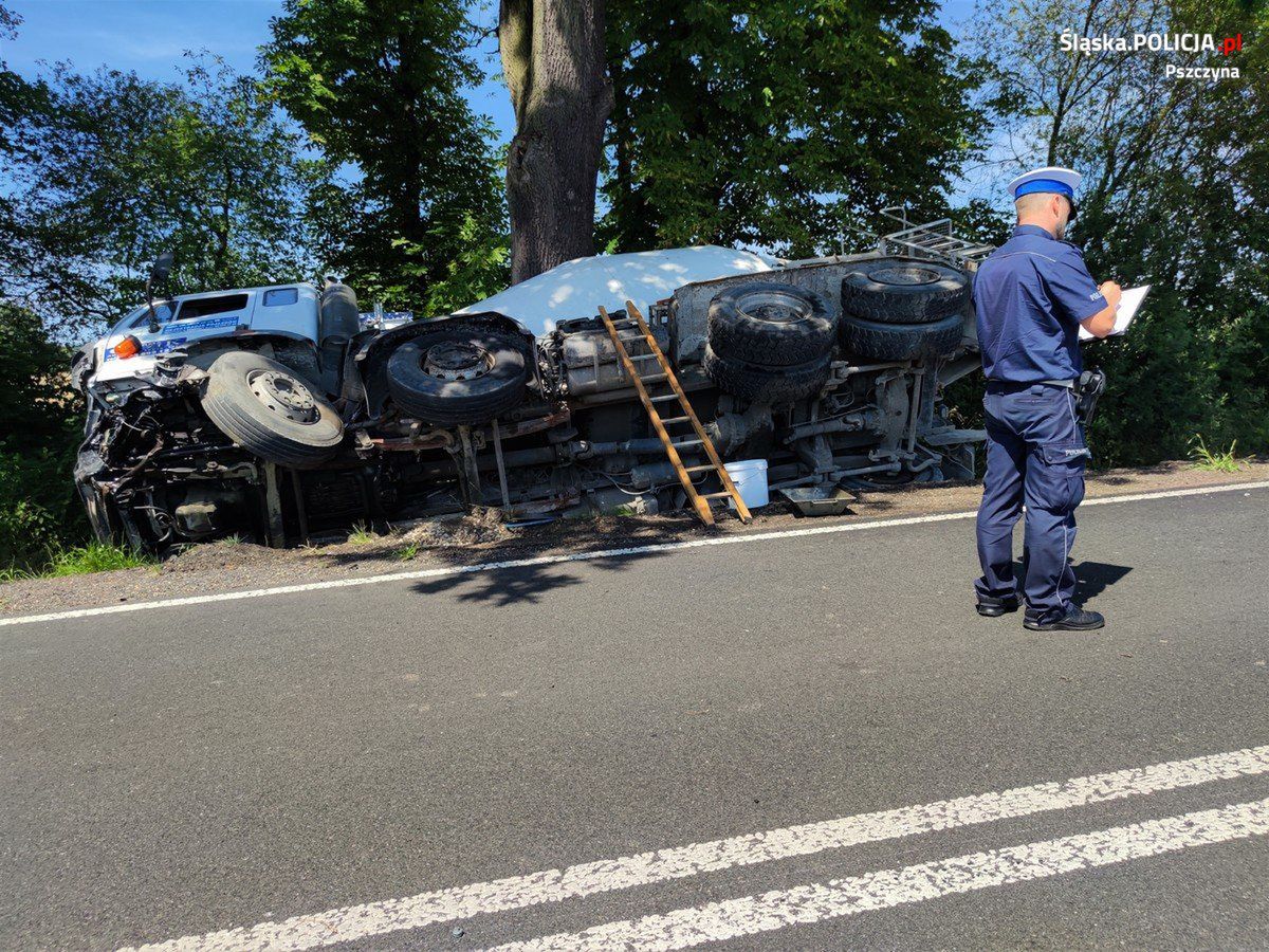Wypadek w Pszczynie