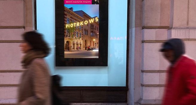 Ekrany Jet Line Digital OOH w Łodzi