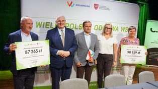 Sołectwa z powiatu kaliskiego sięgnęły po pieniądze z programu "Pięknieje Wielkopolska Wieś"