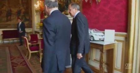 Siergiej Ławrow spotyka się z szefem francuskiej dyplomacji