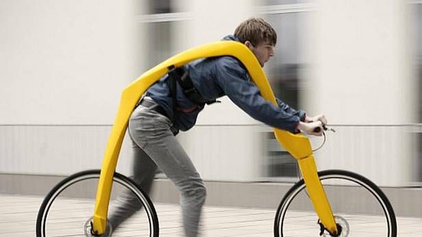 Czy to jeszcze rower? Fred Flinstone byłby zachwycony! [wideo] 1