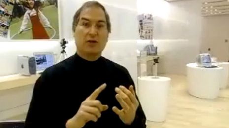Pocztówka z przeszłości: Steve Jobs pokazuje pierwszy Apple Store [wideo] 1