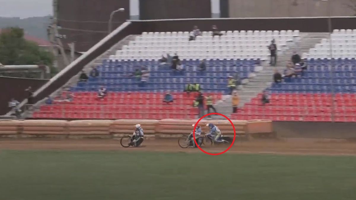 YouTube / Legion Studio / Na zdjęciu: upadek Siergieja Łogaczowa