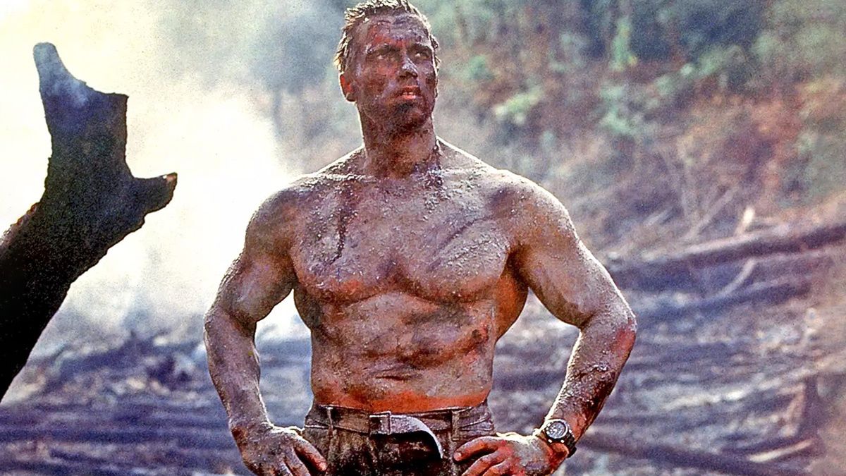 Arnold Schwarzenegger w filmie "Predator"