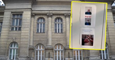 Studenci zniesmaczeni. Zdjęcia z Politechniki Warszawskiej