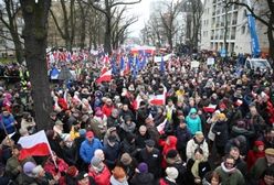 Manifestacja Komitetu Obrony Demokracji w Warszawie