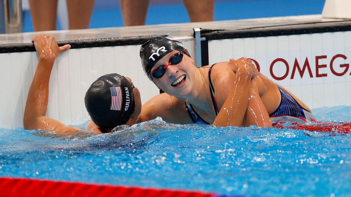 Zdjęcie okładkowe artykułu: PAP/EPA / VALDRIN XHEMAJ / Na zdjęciu: Katie Ledecky