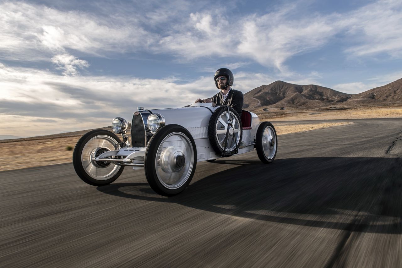 Bugatti Baby II to elektryczna zabawka w skali. Kosztuje tyle, co porządne auto