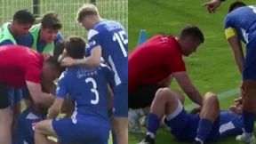 Co za kuriozum. Celebrował bramkę, a później zwijał się z bólu [WIDEO]