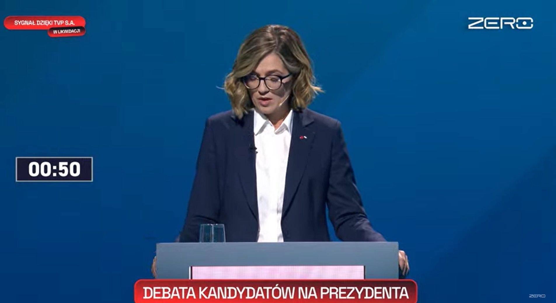 Debata organizowana przez TVP.