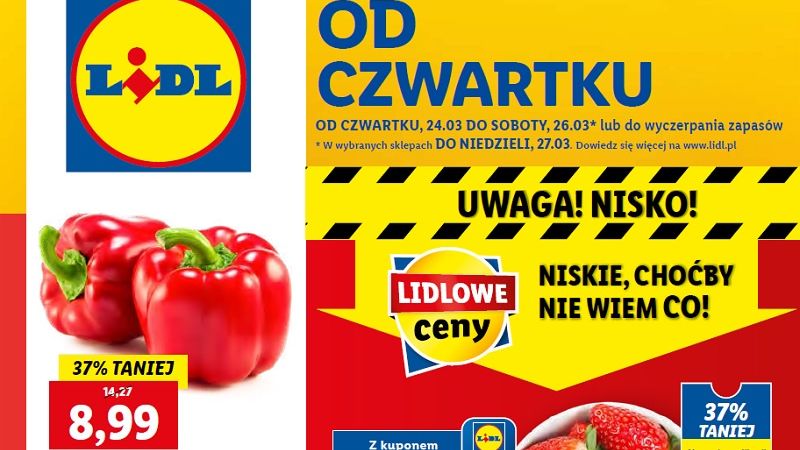 Lidl gazetka od czwartku 24.03