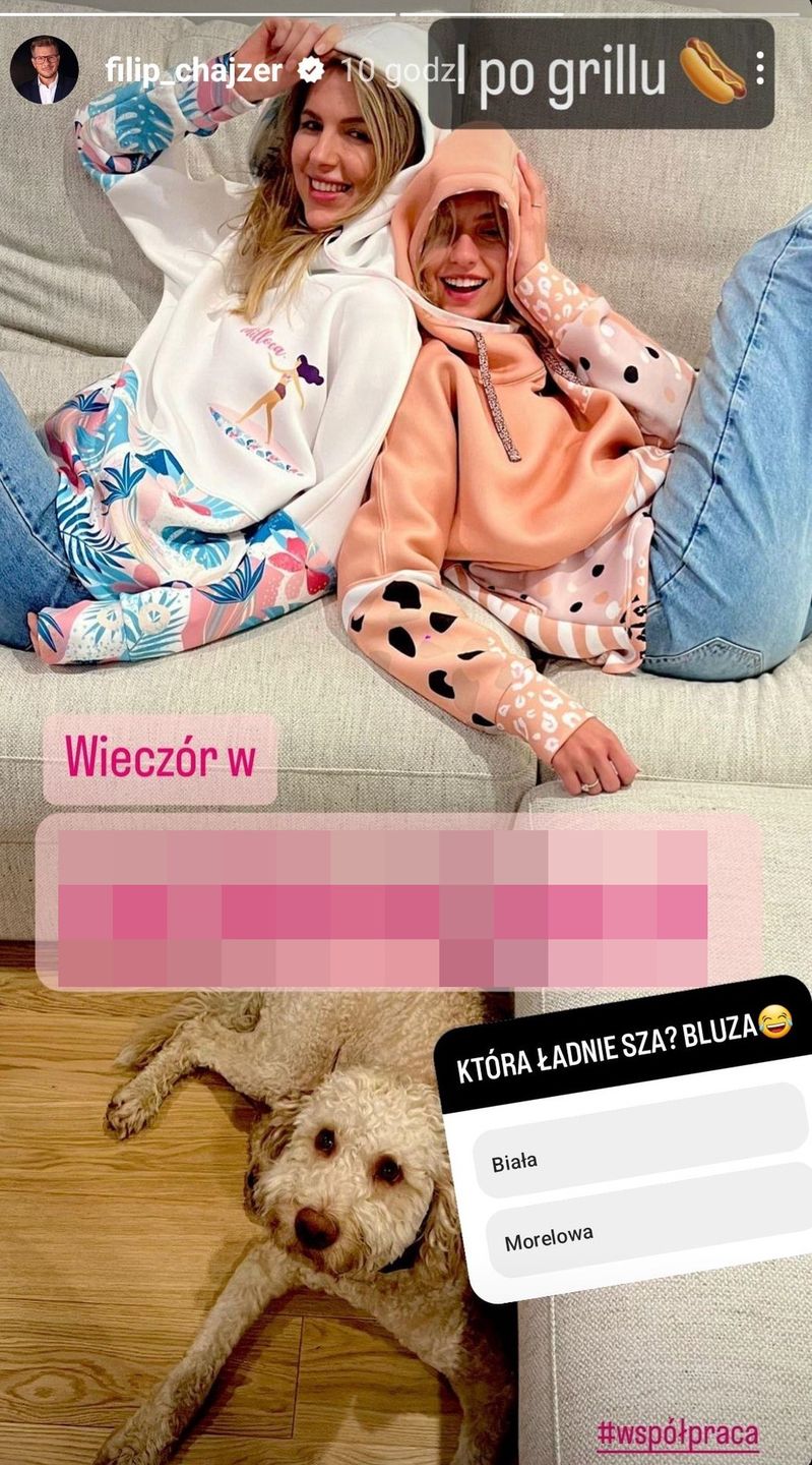 Filip Chajzer pokazał fotki z rodzinnego grilla