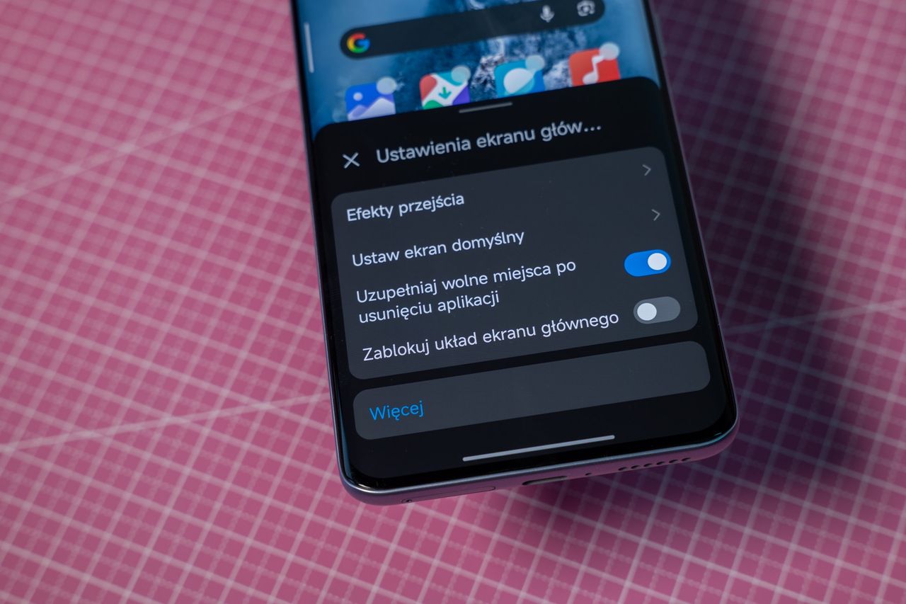 Ustawienia ekranu głównego w Xiaomi
