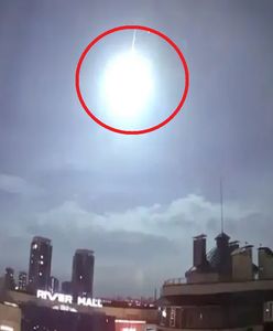 Co się działo nad Kijowem? Jasne błyski i głuchy wybuch