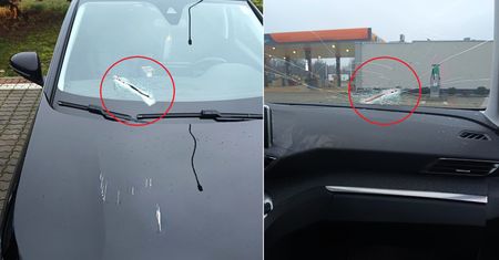 Jechał za ciężarówką. Nagle wydarzyło się coś strasznego