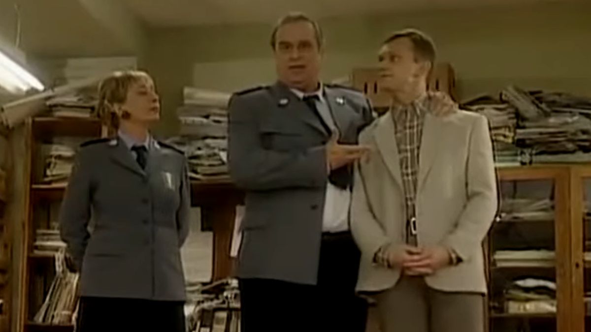 Kadr z serialu "13 posterunek".