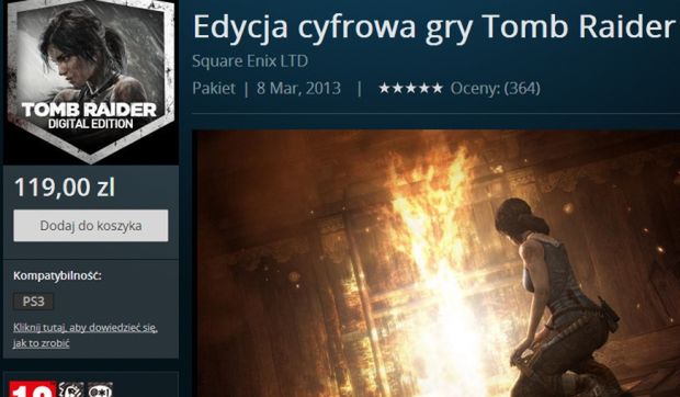 Konsolowy Tomb Raider za 119 złotych? Owszem, tylko na PSN