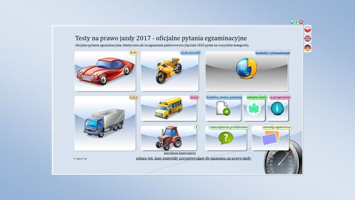 Testy na prawo jazdy 2019 kat. ABCDT