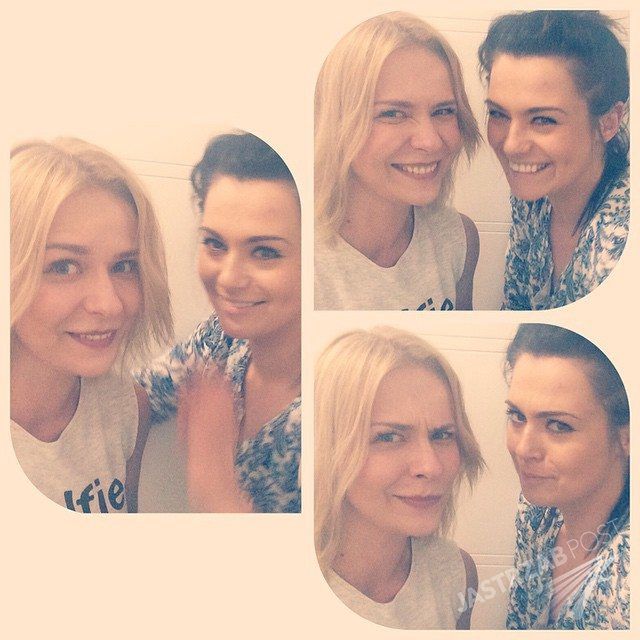 Aneta Zając u fryzjera, fot. Instagram