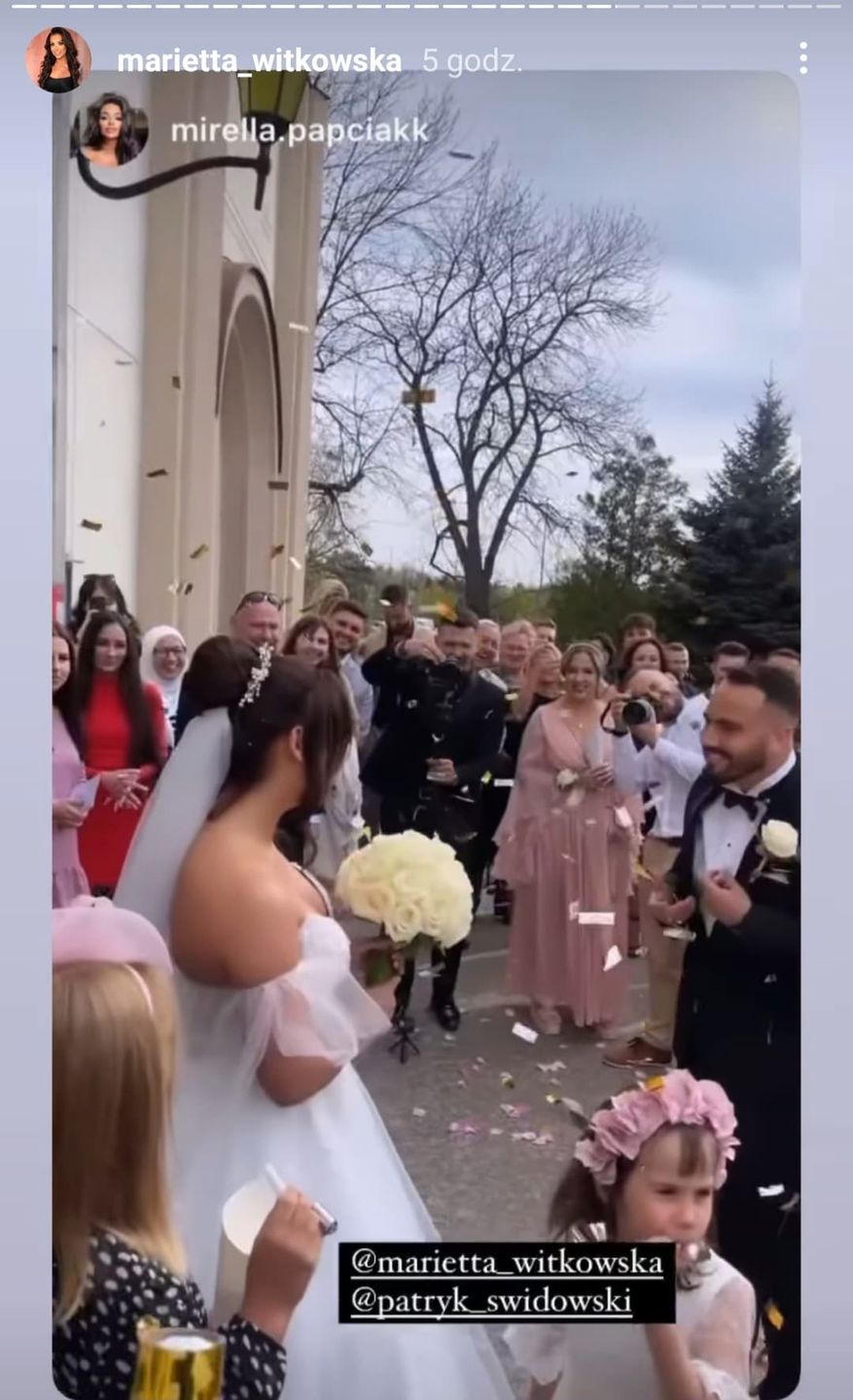 Marietta Witkowska wzięła ślub