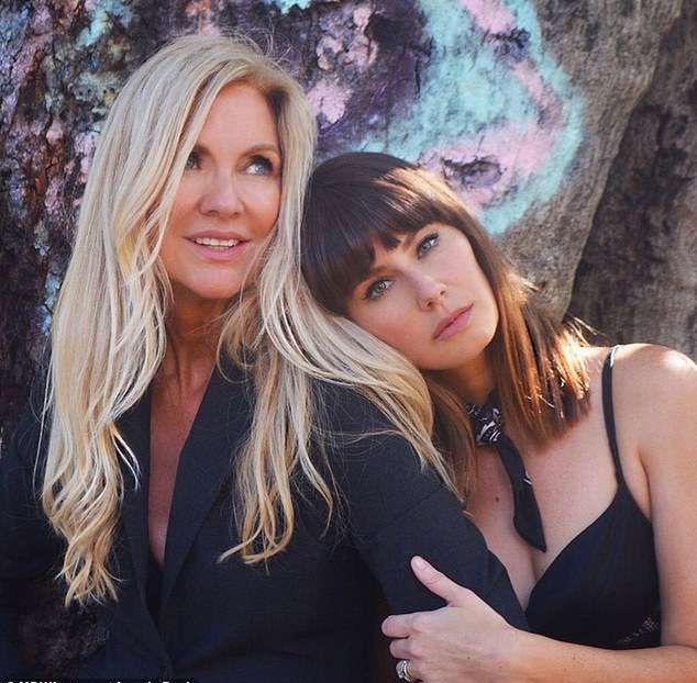 Angela Paul ze swoja córką