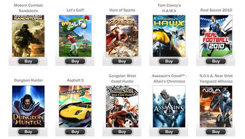 Gameloft ogłosił 10 gier HD 3D dla Androida